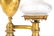 PAIR of FRENCH GILT BRONZE ARGON-FORM TABLE LAMPS - 8