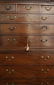 1012a(18th c) ENGLISH CHIPPENDALE CHEST ON CHEST - 8