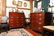 (18th c) CHIPPENDALE MAHOGANY SLANTFRONT DESK
