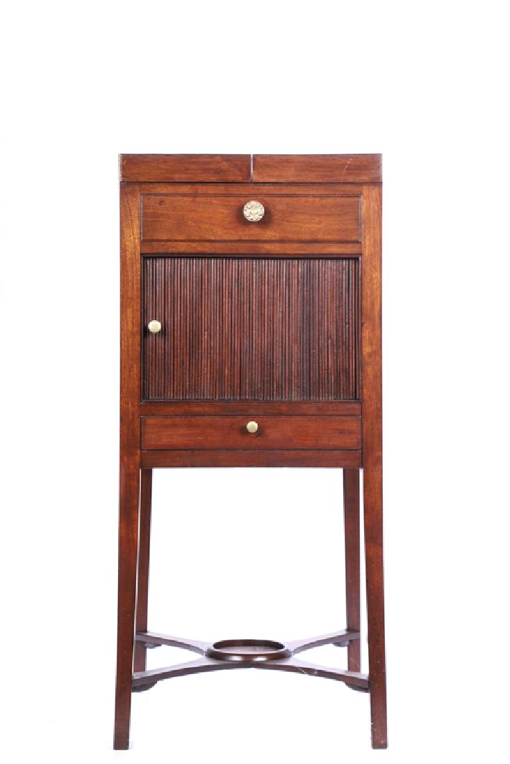 Federal Period Mahogany Tambor Folding Wash Stand Jul 27 2019
