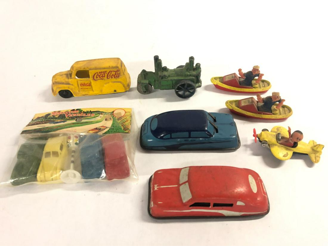 (8) VINTAGE TOY VEHICLES (1 of 3)
