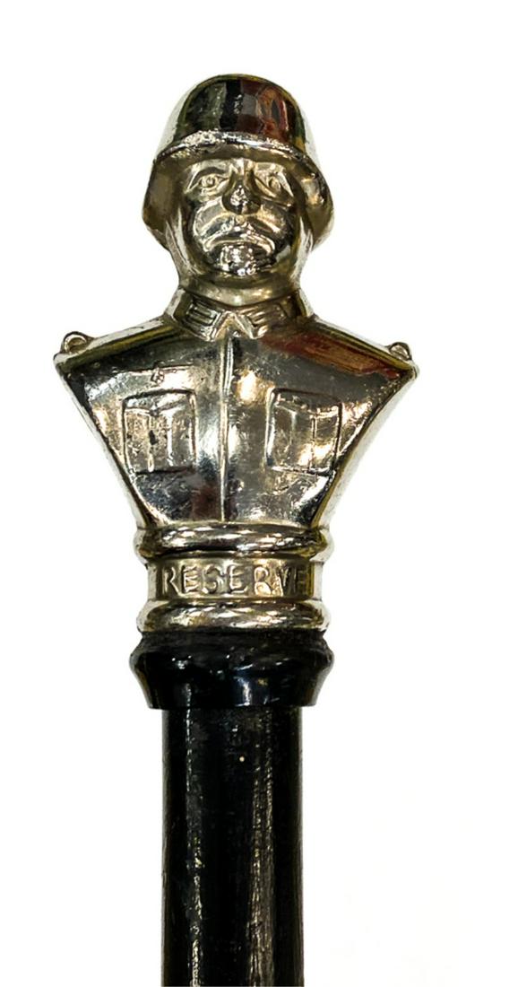 WWII GERMAN ARMY RESERVIST'S WALKING STICK (1 of 8)