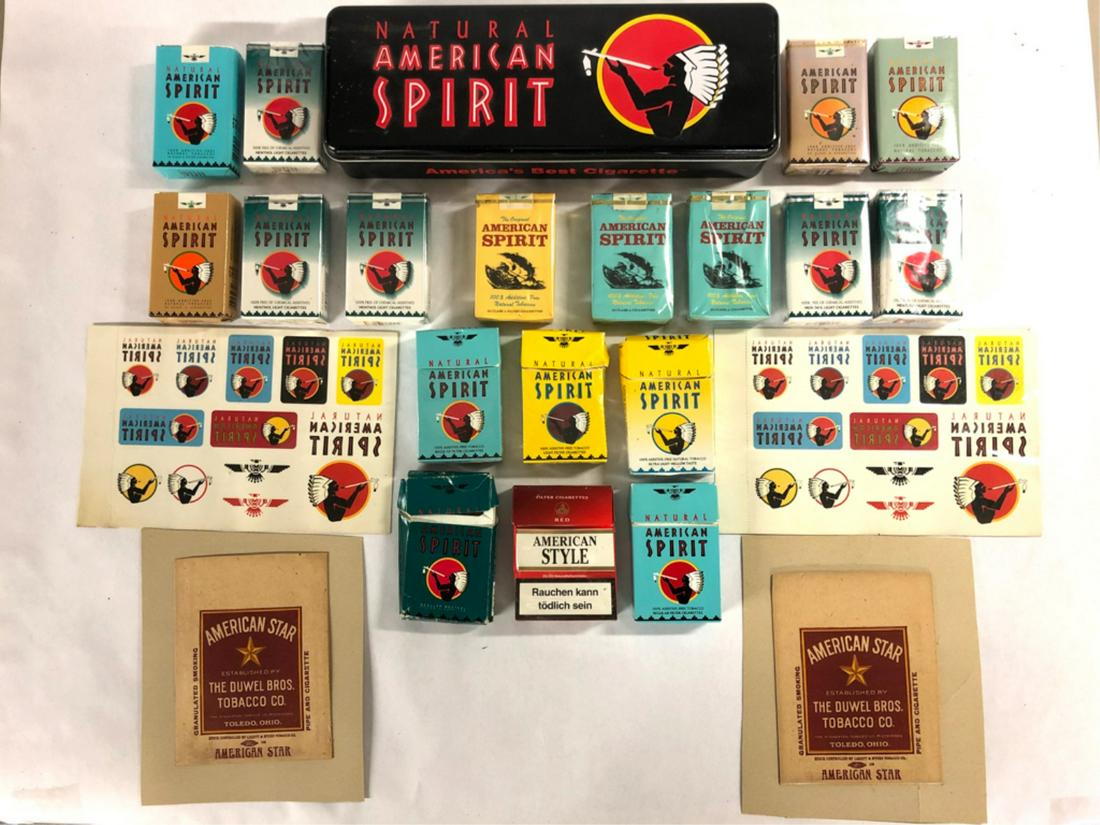 (24) PIECES TOBACCIANA AMERICAN SPIRIT-STYLE (1 of 6)