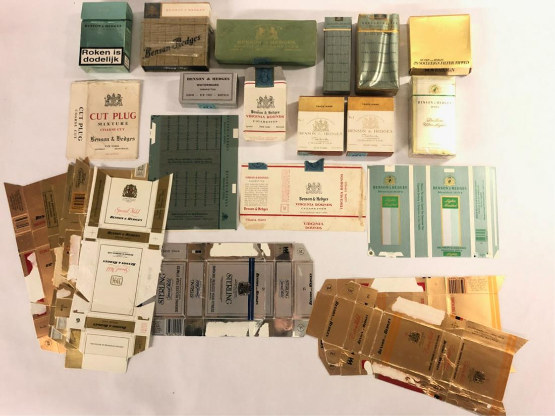 (23) PIECES BENSON & HEDGES TOBACCIANA (1 of 5)
