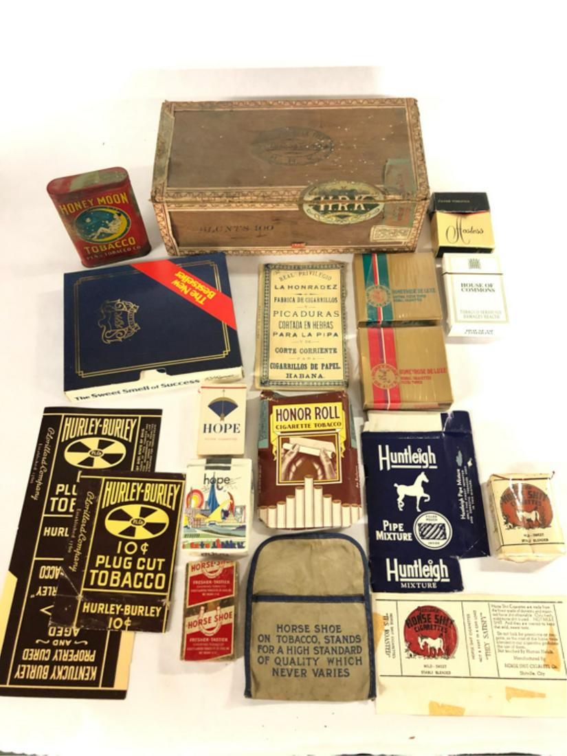 (20) PIECES TOBACCIANA HONEY MOON-HURLEY-BURLEY (1 of 8)