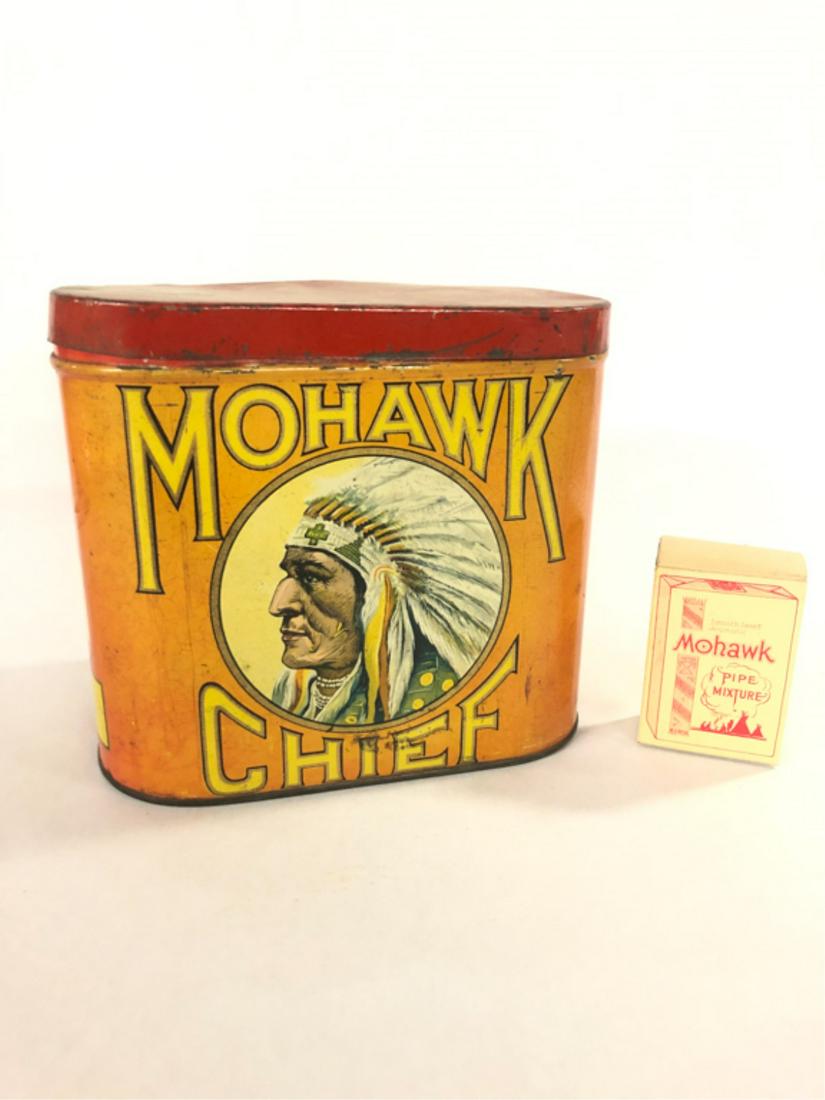 (2) PIECES TOBACCIANA MOHAWK-MOHAWK CHIEF (1 of 6)