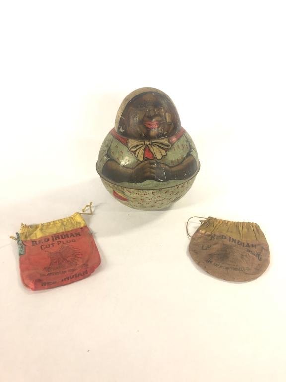 (3) PIECES TOBACCIANA RED INDIAN (1 of 8)