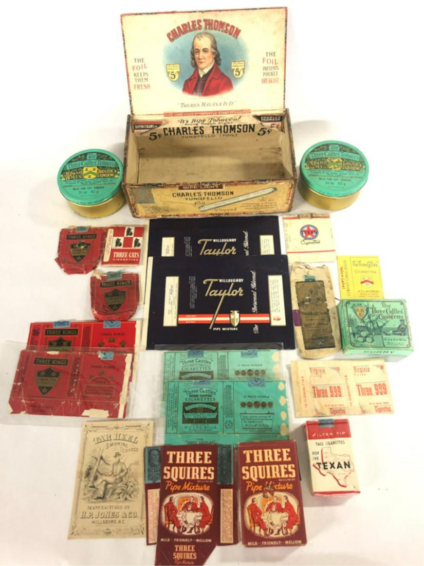 (21) PIECES TOBACCIANA TAR HEEL-THREE SQUIRES (1 of 6)