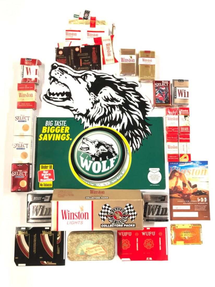 (39) PIECES TOBACCIANA WINSTON-WUFU (1 of 5)