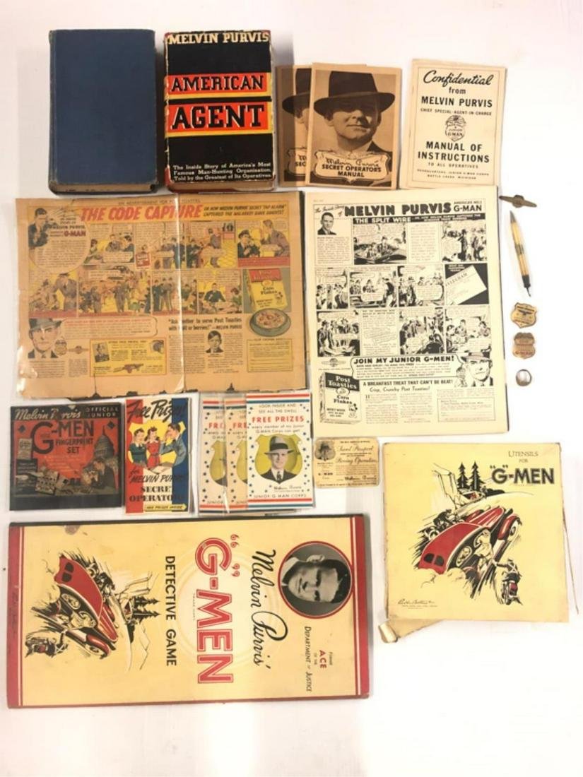 LARGE LOT FBI MELVIN PURVIS (1 of 8)