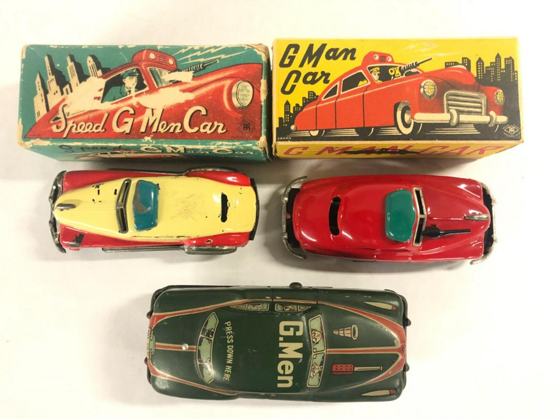 (3) G-MAN TOY CARS (1 of 4)