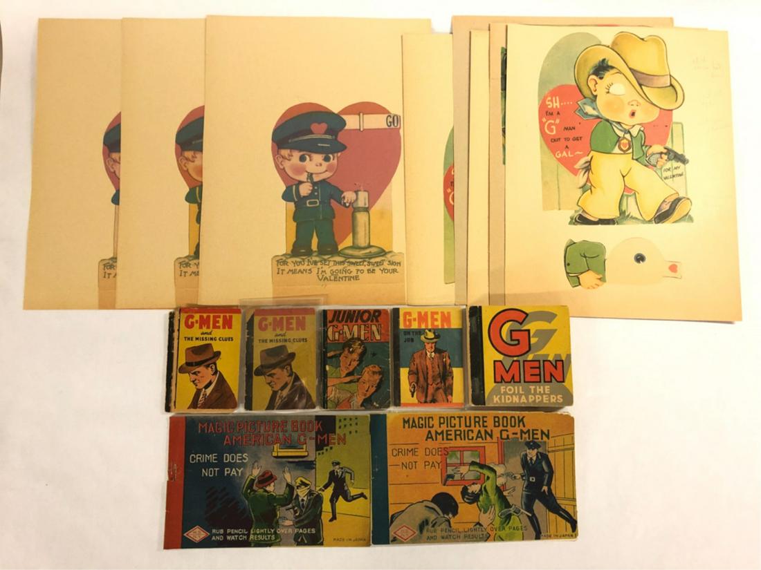 (15) G-MEN CHILDRENS BOOKS AND VALENTINES (1 of 6)