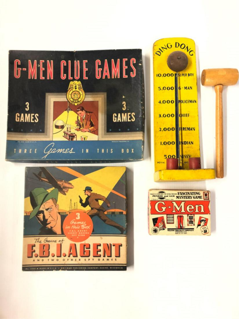 (4) G-MEN CHILDRENS GAMES (1 of 3)