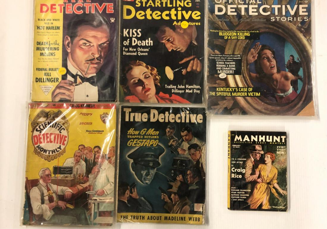(6) DETECTIVE STORY MAGAZINES (1 of 5)