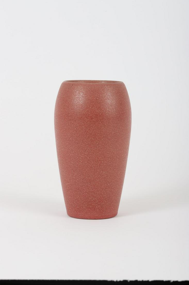 MARBLEHEAD POTTERY VASE: 7 ¼ inches. Stamped under base