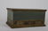 MOLDED DOVETAIL BOX HAND PAINTED w TOLEWARE MOTIF