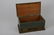 MOLDED DOVETAIL BOX HAND PAINTED w TOLEWARE MOTIF - 4