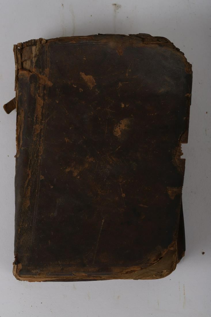 SAMUEL WILLARD THE FOUNTAIN OPENED 1720: Also dated October 8th, 1700 on inside of back cover. 5 ½ x 4 inches