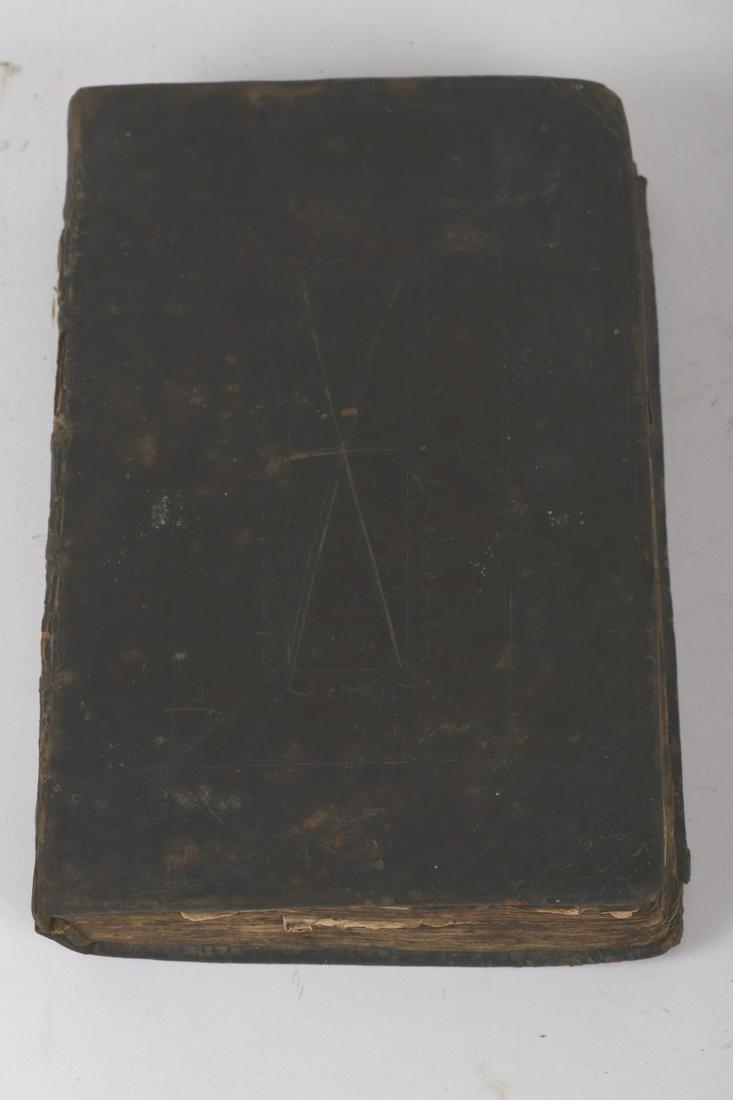 JOHN SENEX (1678-1740) GENERAL ATLAS 1721: Title page and first 64 pages absent. It does however contain pull out maps of North and South America, Spain, Poland, Germany, France, Moscovy, Italy, England, Ireland, Asia, Africa. 8 x 5 inches. Ha