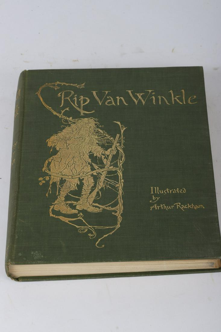 RIP VAN WINKLE by IRVING ILLUS RACKHAM 1905 etc.: New York: Doubleday, Page & Co. 1905 Hardcover clothbound. Together with A Midsummer Night's Dream & Illustrated by Arthur Rackham: Doubleday, Page & Co. New York