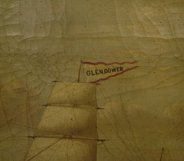 William Yorke, British (1817-1892) Ship Glendower - 2
