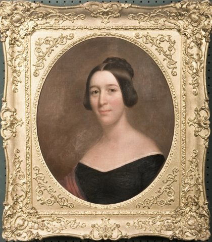 Attributed to Thomas Sully, American (1811-1847): Attributed to Thomas Sully, American (1811-1847) Portrait of a woman, unsigned. Oil on canvas, 24 in. X 20 in.