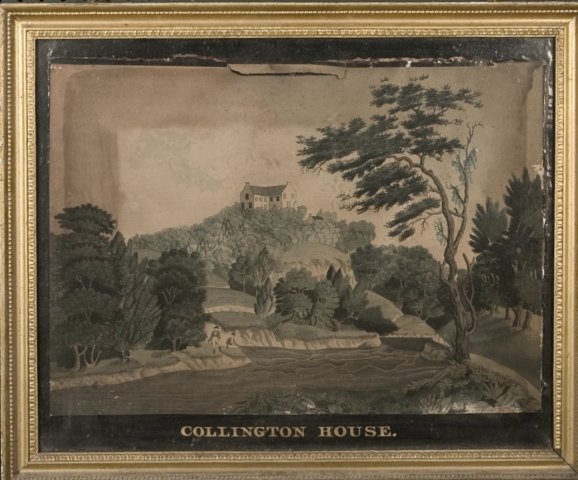 British School (19th century) "Collington House",