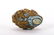CHINESE GILT & ENAMELED BRONZE SNUFF BOTTLE - 2