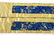 PAIR of CHINESE SILK EMBROIDERED ROBE BANDS - 2