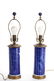 PAIR OF ASIAN PORCELAIN TABLE LAMPS - 3