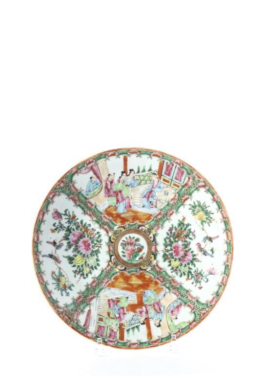 ROSE MEDALLION CHARGER: 11 3/4 inches