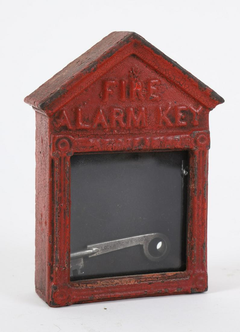 Cast Iron Fire Alarm Key Box: 5 ½ x 4 inches