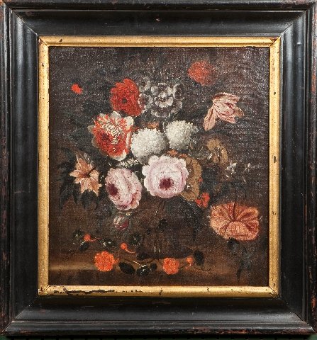 Old Master School (18th century) Still life, unsign: Old Master School (18th century) Still life, unsigned. Oil on canvas, 16 3/4 in. X 15 1/2 in. framed
