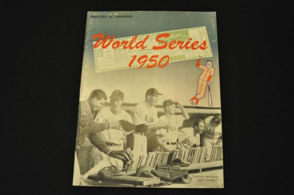 1950 Yankees vs. Phillies World Series Program: 1950 Yankees vs. Phillies World Series Program