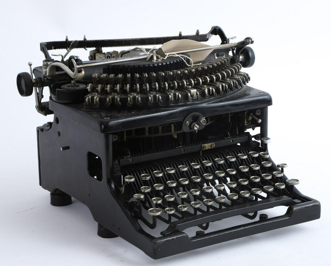 DECORATIVE REMINGTON TYPEWRITER: 10 x 15 x 13 inches
