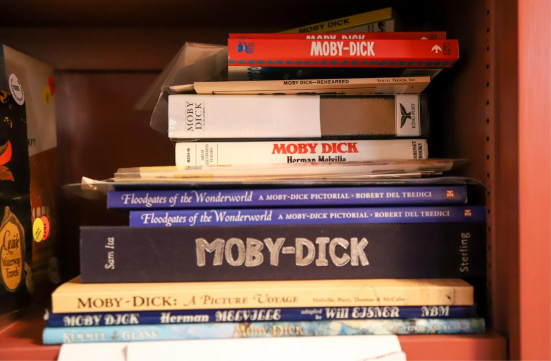 (12) BOOKS, GAMES and PAMPHLETS on MOBY DICK: Herman Melville