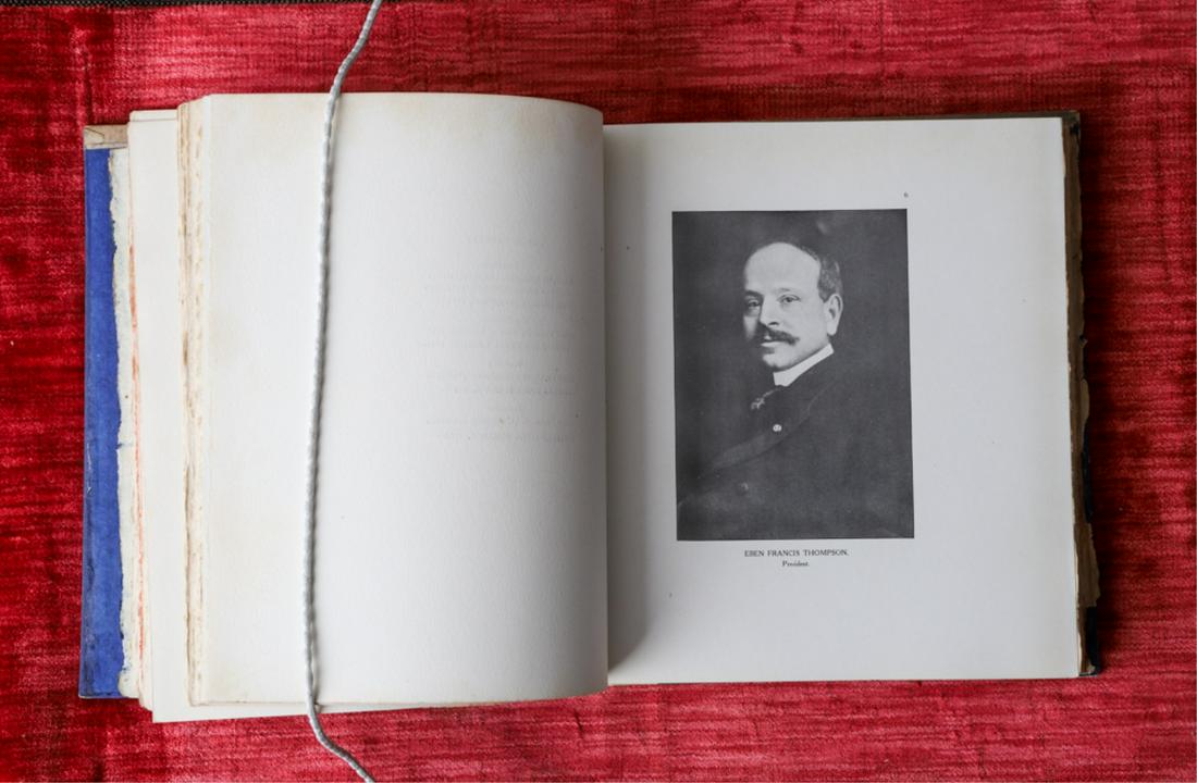 (20) YEARS OF THE OMAR KHAYYAM CLUB 1921: Boston. The Rosemary Press. 1921. hardcover paper bound 9 1/4 x 8 inches.