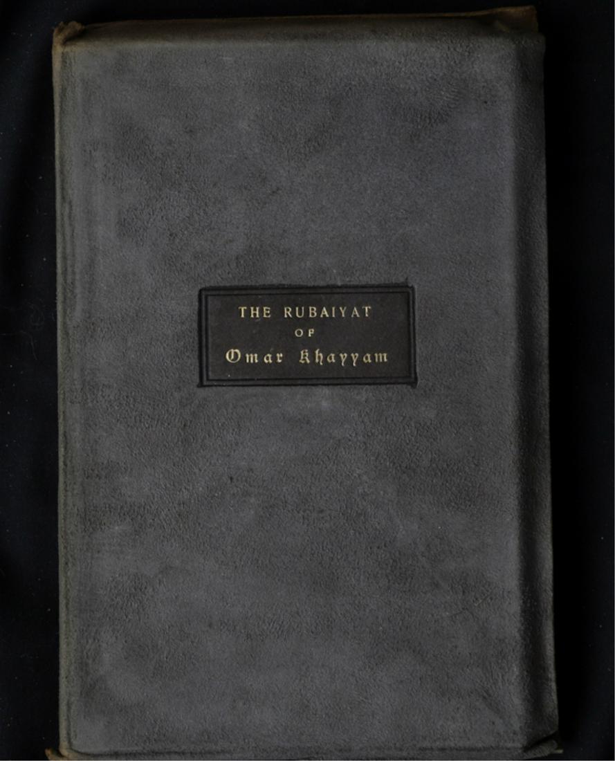 ROYCROFTERS RUBAIYAT OF OMAR KHAYYAM 1900 Ltd Ed.: Soft cover. leather bound. 715/1000. Signed by Elbert Hubbard. 9 x 6 inches