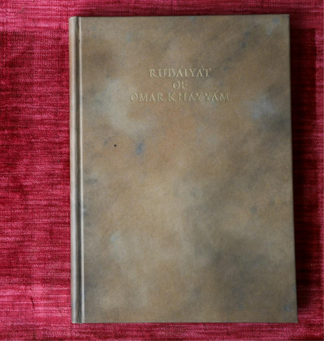 RUBAIYAT OF OMAR KHAYYAM ILLUS. PATTERSON 1926: San Francisco. Johnck, Kibbee & Co. 1926. 11 1/2 x 8 inches. Original dust jacket and case.