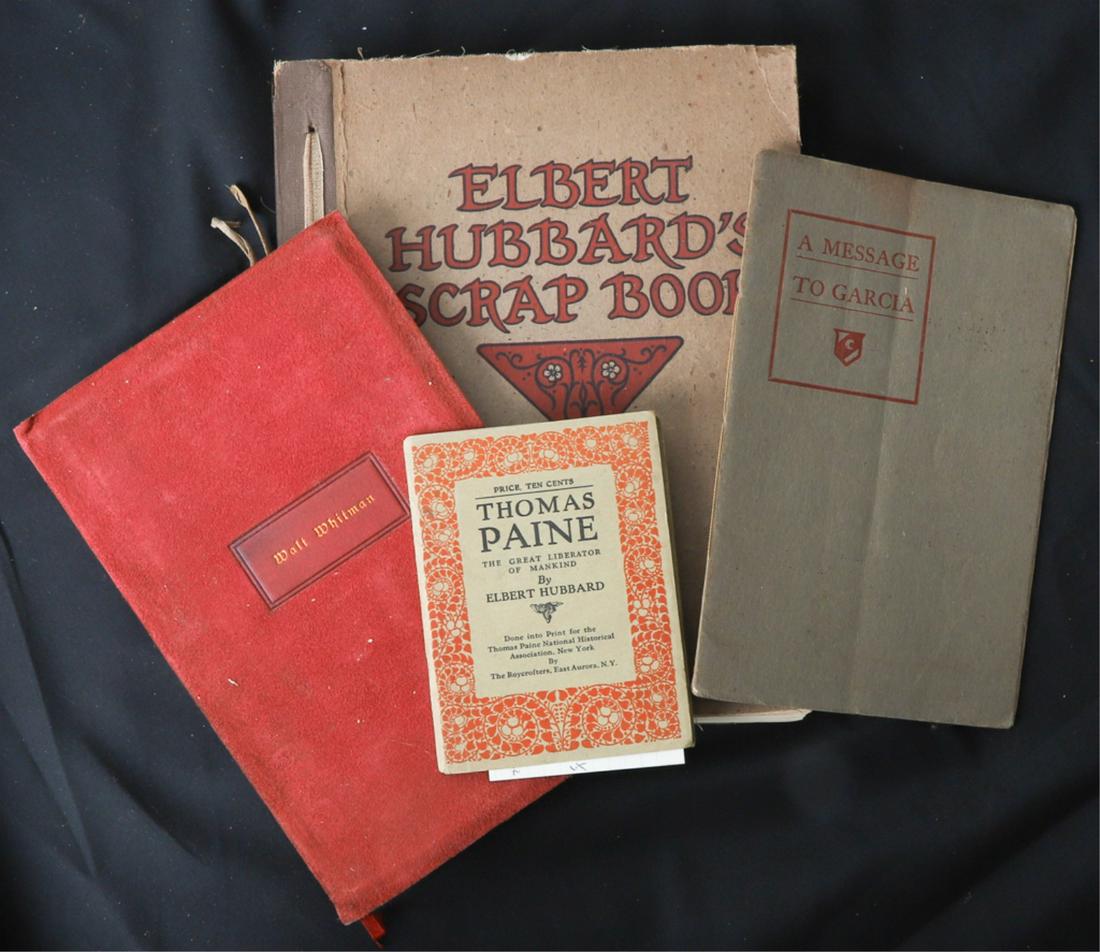 ELBERT HUBBARD'S SCRAP BOOK MARK TWAIN etc: Together with A Message to Garcia and Thomas Paine 10 1/2 x 8 1/2 inches (and under)