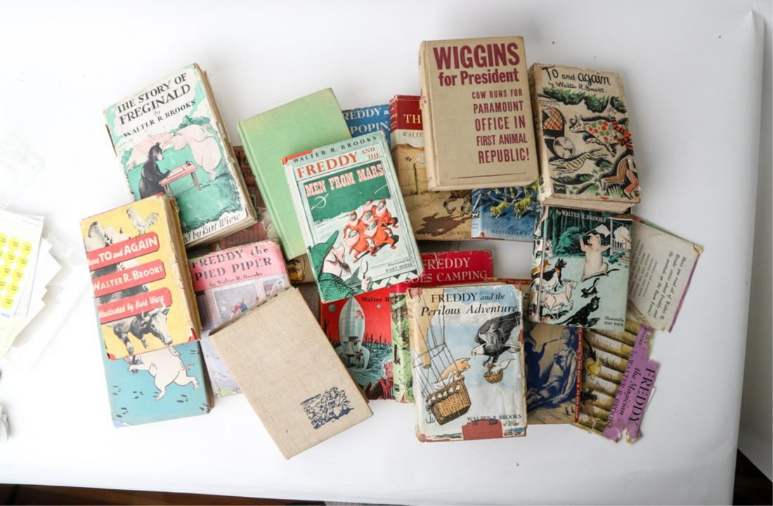 (18) KURT WIESE FREDDY SERIES 1940's: New York. Alfred Knopf. hardcover clothbound. 8 x 6 inches. Together with Volume 1 Number 1 Farm edition newspaper.
