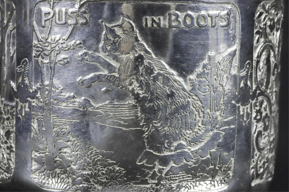 GORHAM STERLING SILVER FAIRY TALE JUVENILE CUP: 2.65 troy ounces.