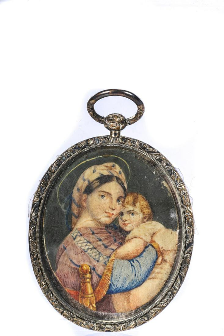 (19th c) MADONNA of the CHAIR (1 of 4)