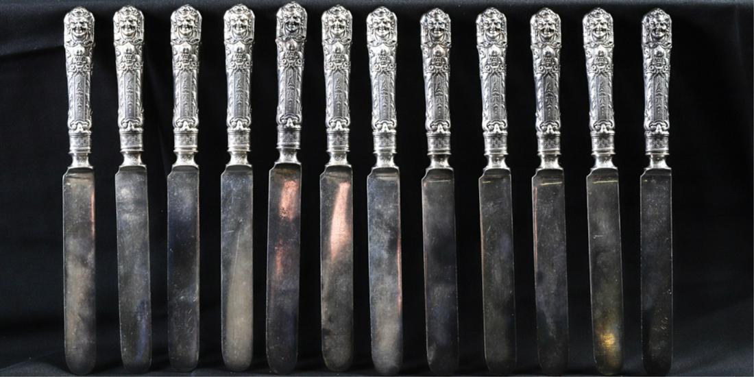 REED & BARTON RENAISSANCE 1886 PATTERN KNIVES (1 of 8)