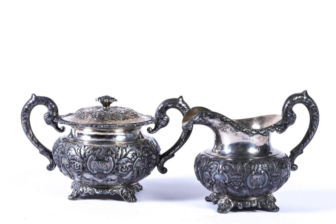 CHINESE EXPORT CREAMER & SUGAR by KHECHEONG (1 of 13)