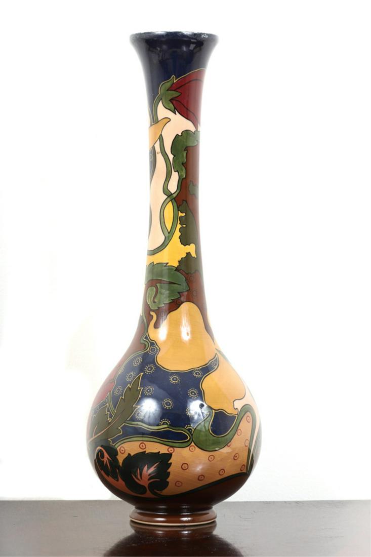 IMPRESSIVELY TALL GOUDA VASE (1 of 9)