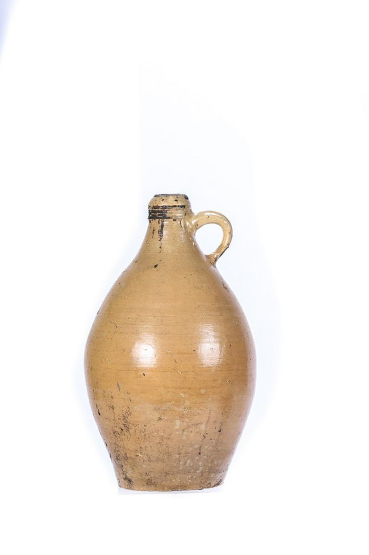 SALTGLAZED STONEWARE OVOID JUG #4 (1 of 11)