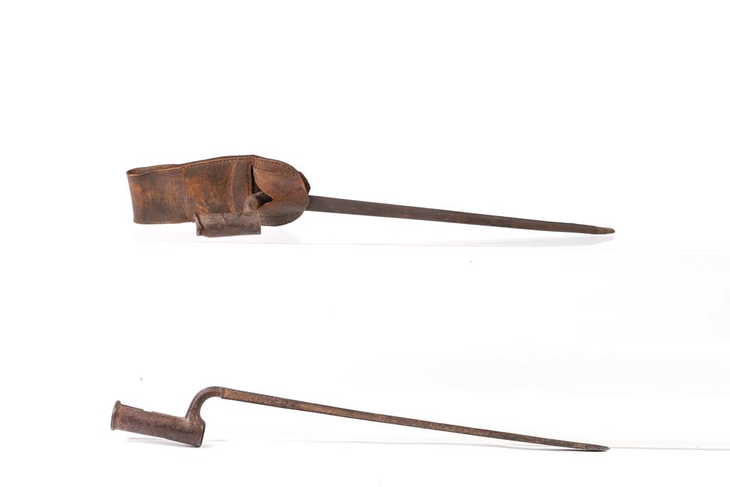 TWO (18th / 19th c) SOCKET BAYONETS (1 of 19)