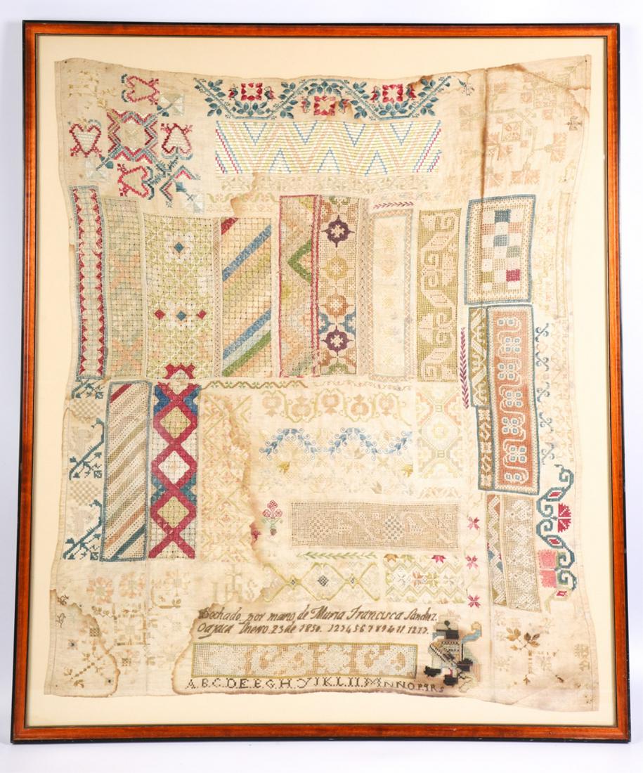 1850 SAMPLER BY MARIA FRANCISCA SANCHEZ (1 of 10)