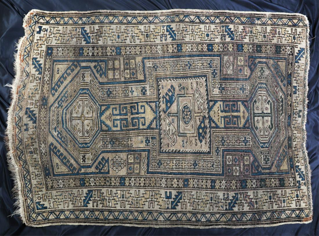 ANTIQUE ORIENTAL SCATTER RUG (1 of 10)